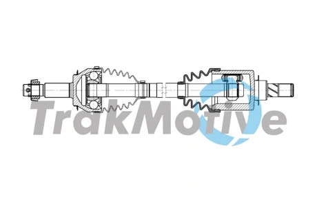 TRAKMOTIVE RENAULT Напіввісь передн. лів. KADJAR (HA, HL) 1.2 TCe 130 15- Trakmotive/Surtrack 302052