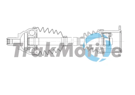 TRAKMOTIVE VW піввісь прав PASSAT B8 2.0 TDI, Touran 2.0tdi 15- Trakmotive/Surtrack 302053
