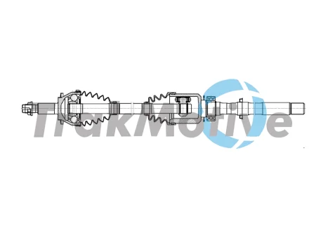 TRAKMOTIVE TOYOTA Напіввісь передн. прав. RAV 4 III 2.2 D 08-13 Trakmotive/Surtrack 302061