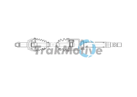 TRAKMOTIVE LAND ROVER Напіввісь передн. прав. RANGE ROVER EVOQUE (L538) 2.2 D 11-19 Trakmotive/Surtrack 302065