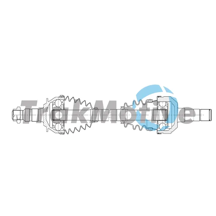 TRAKMOTIVE OPEL Напіввісь передн. лів. ASTRA J (P10) 2.0 CDTI 09-15 Trakmotive/Surtrack 302109 (фото 1)