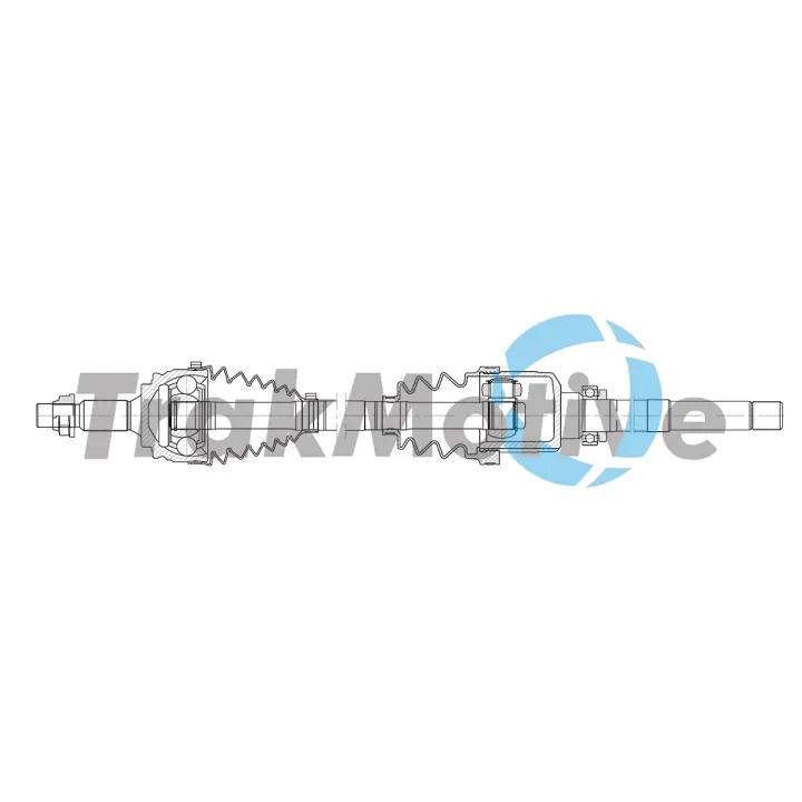 TRAKMOTIVE CITROEN Напіввісь передн. прав. BERLINGO 1.5 BlueHDi 75 18-, PEUGEOT 308 II 1.2 VTi 72 13-21, OPEL COMBO E Tour / Life (K9) 1.5 18- Trakmotive/Surtrack 302118 (фото 1)