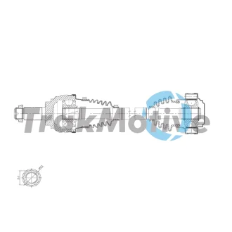 TRAKMOTIVE BMW Напіввісь задня лів. / прав. E53 X5 Trakmotive/Surtrack 302120