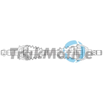 TRAKMOTIVE OPEL Напіввісь передн. прав. L=994 мм ASTRA J (P10) 1.4 LPG Trakmotive/Surtrack 302122
