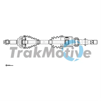 TRAKMOTIVE NISSAN Напіввісь передн. прав. NOTE (E12) 1.5 dCi 13-16 Trakmotive/Surtrack 302137