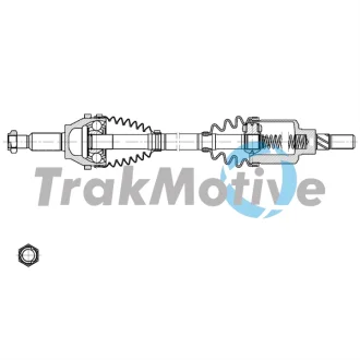 TRAKMOTIVE RENAULT піввісь задн.Duster 4X4 Trakmotive/Surtrack 302140