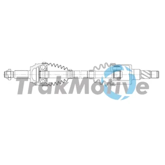 TRAKMOTIVE FORD Напіввісь передн. прав. FIESTA VII (HJ, HF) 1.0 EcoBoost 17- Trakmotive/Surtrack 302152