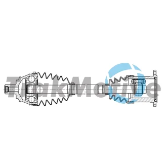 TRAKMOTIVE AUDI Напіввісь передн. лів. A6 Allroad C6 (4FH) 2.7 TDI quattro 06-11 Trakmotive/Surtrack 302163