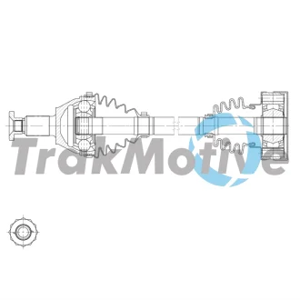 TRAKMOTIVE SEAT напіввісь передня права 516 мм IBIZA IV 1.2, SKODA, VW Trakmotive/Surtrack 302170