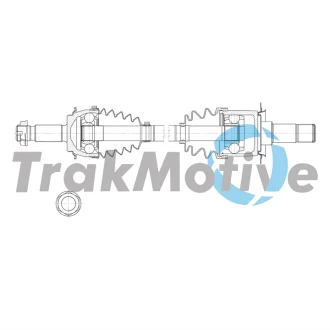 TRAKMOTIVE DB Напіввісь задня L=866mm прав/лів Vito 03- Trakmotive/Surtrack 302174