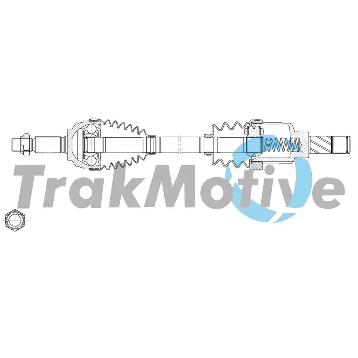 TRAKMOTIVE RENAULT піввісь ліва CLIO IV 1.5 dCi 75 Trakmotive/Surtrack 302179 (фото 1)