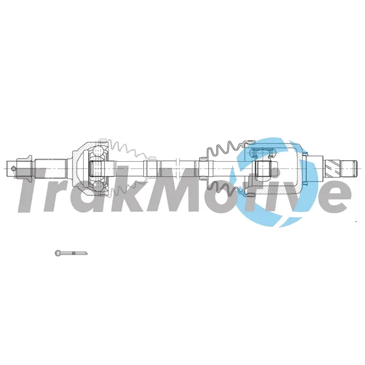 TRAKMOTIVE NISSAN Напіввісь передн. лів. QASHQAI / QASHQAI +2 I 1.6 07-13 Trakmotive/Surtrack 302186 (фото 1)