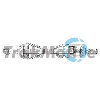 TRAKMOTIVE RENAULT Напіввісь ліва Dacia DOKKER 12- Trakmotive/Surtrack 302224