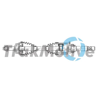 TRAKMOTIVE FIAT Напіввісь передня права Stilo -08 Trakmotive/Surtrack 302233