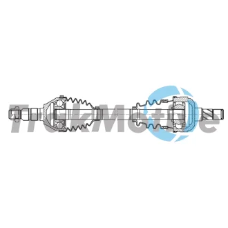 TRAKMOTIVE OPEL Напіввісь передня ліва INSIGNIA A 1.6 CDTi 15-17 Trakmotive/Surtrack 302241