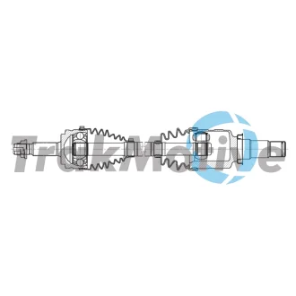TRAKMOTIVE TOYOTA Напіввісь передня права C-HR VAN 1.8 Hybrid 16- Trakmotive/Surtrack 302261