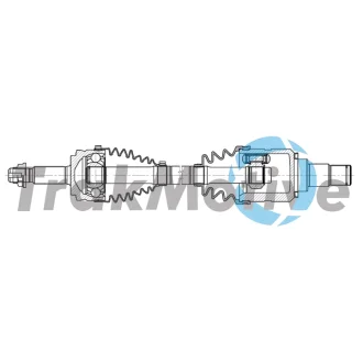 TRAKMOTIVE TOYOTA Напіввісь передня ліва C-HR VAN 1.8 Hybrid 16- Trakmotive/Surtrack 302262