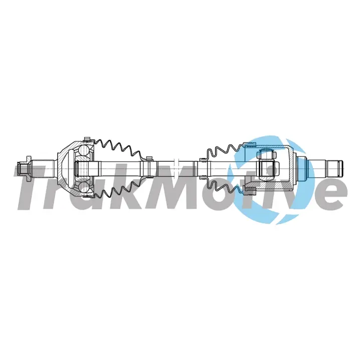 TRAKMOTIVE AUDI Напіввісь передня права A1 Allstreet (GBH) 25 TFSI 22-, VW POLO VI 1.0 TGI 17-, SKODA FABIA IV (PJ3) 1.0 TSI 21- Trakmotive/Surtrack 302271 (фото 1)