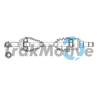 TRAKMOTIVE FORD Напіввісь передня ліва FIESTA VII (HJ, HF) 1.0 EcoBoost 17- Trakmotive/Surtrack 302280
