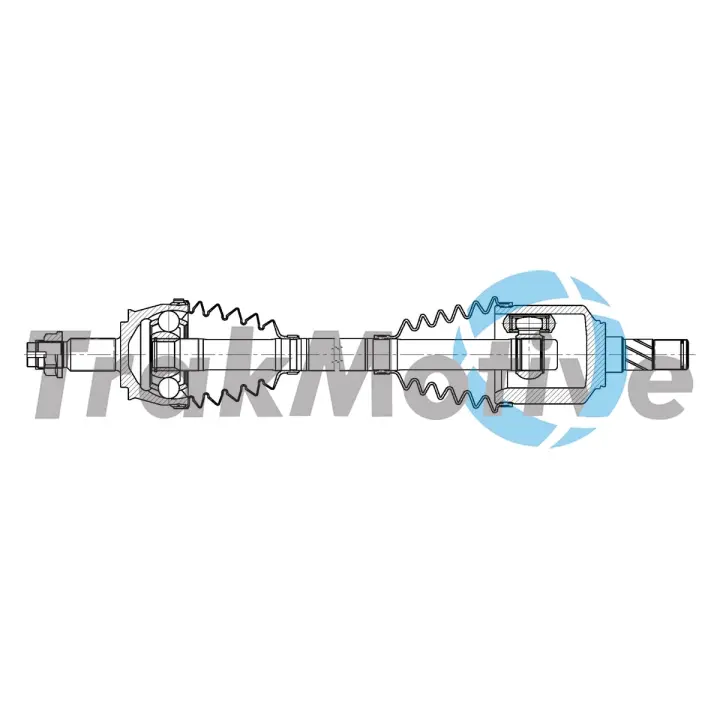 TRAKMOTIVE FIAT Напіввісь передн. ліва BRAVO II 2.0 D Multijet 08-14, OPEL COMBO Tour 2.0 CDTI 12- Trakmotive/Surtrack 302338 (фото 1)