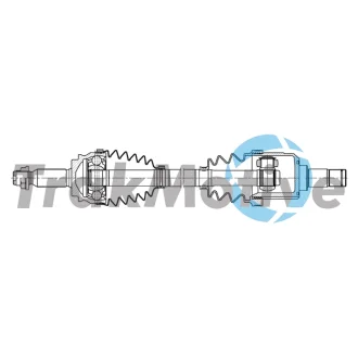 TRAKMOTIVE MITSUBISHI Напіввісь передня права ASX (GA_W_) 1.6 MIVEC (GA1W) 10- Trakmotive/Surtrack 302342