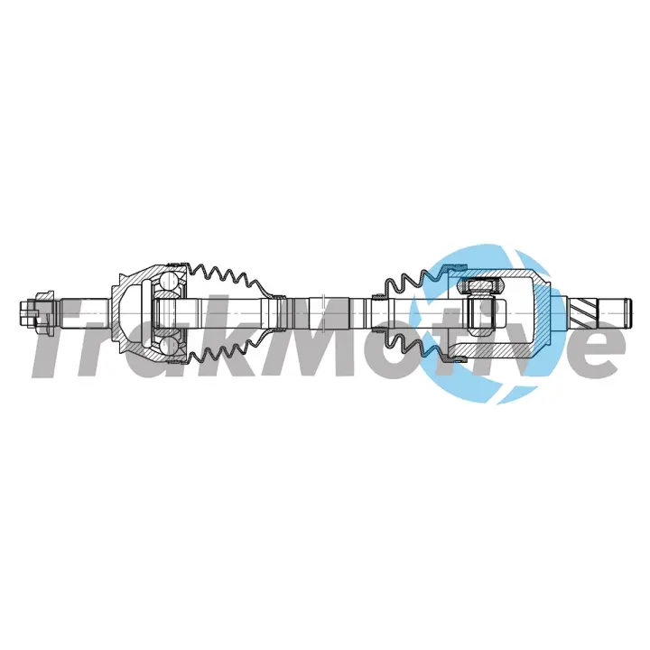 TRAKMOTIVE FIAT Напіввісь передн. лів. BRAVO II (198) 1.6 D Multijet 07-14 Trakmotive/Surtrack 302352 (фото 1)