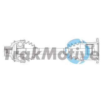 TRAKMOTIVE AUDI Напіввісь передня ліва/права A4 B9 (8W2, 8WC) 2.0 TFSI 15-19 Trakmotive/Surtrack 302362