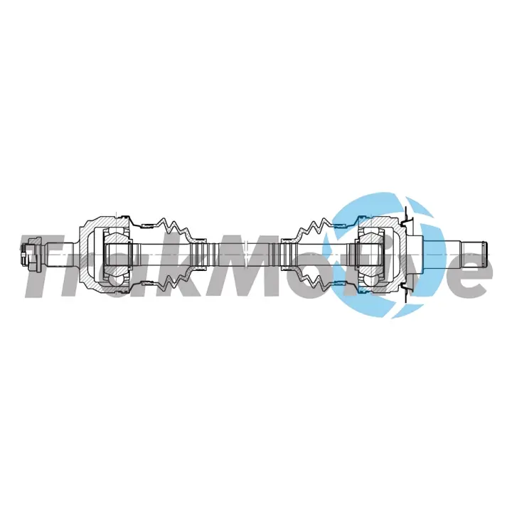 TRAKMOTIVE DB Напіввісь задня ліва C-CLASS (W205) C 180 14-21 Trakmotive/Surtrack 302385 (фото 1)