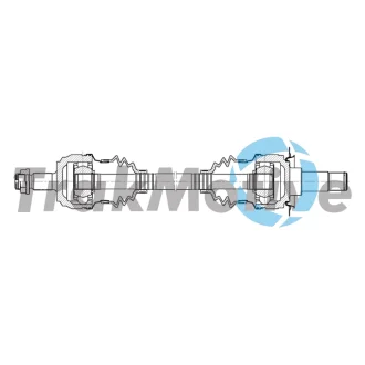 TRAKMOTIVE DB Напіввісь задня ліва C-CLASS (W205) C 180 14-21 Trakmotive/Surtrack 302385