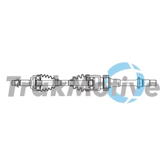 TRAKMOTIVE MAZDA Напіввісь передня права 2 (DL, DJ) 1.5 14- Trakmotive/Surtrack 302386