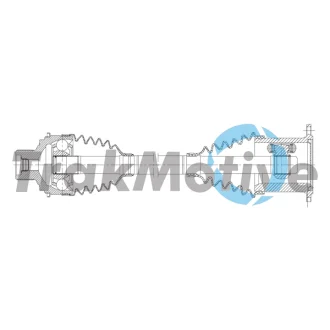 TRAKMOTIVE AUDI Напіввісь задня ліва/права A4 B9 (8W2, 8WC) 2.0 TDI 15-19 Trakmotive/Surtrack 302392