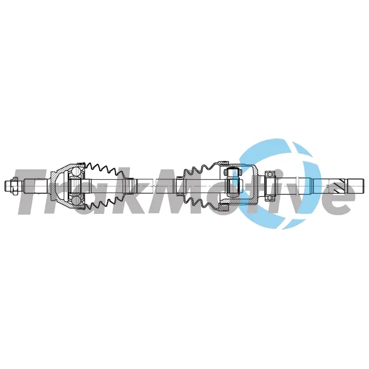 TRAKMOTIVE OPEL Напіввісь передня права VIVARO B (X82) 1.6 CDTI 15-19, RENAULT TRAFIC III 1.6 dCi 120 14- Trakmotive/Surtrack 302591 (фото 1)