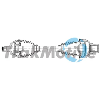 TRAKMOTIVE AUDI Напіввісь передня права A3 (8V1, 8VK) 1.5 TFSI 17-, VW GOLF VII 1.5 TSI 17-20 Trakmotive/Surtrack 302606