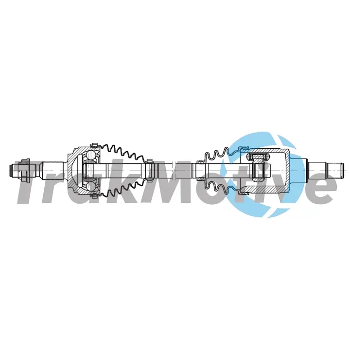 TRAKMOTIVE FORD Напіввісь передня права FOCUS IV (HN) 1.0 EcoBoost mHEV 20- Trakmotive/Surtrack 302611 (фото 1)