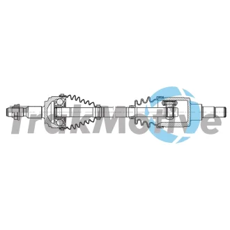 TRAKMOTIVE FORD Напіввісь передня права FOCUS IV (HN) 1.0 EcoBoost mHEV 20- Trakmotive/Surtrack 302611