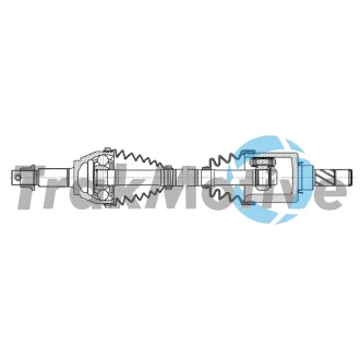 TRAKMOTIVE NISSAN Напіввісь передн. лів. QASHQAI / QASHQAI +2 I 2.0 07-13 Trakmotive/Surtrack 302619