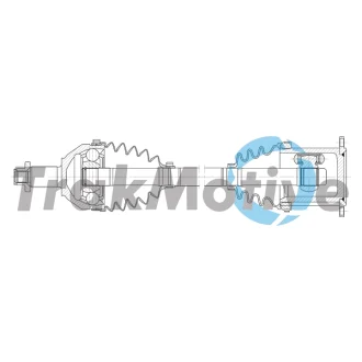 TRAKMOTIVE AUDI Напіввісь передня права A1 Sportback (GBA) 30 TFSI 20- Trakmotive/Surtrack 302631