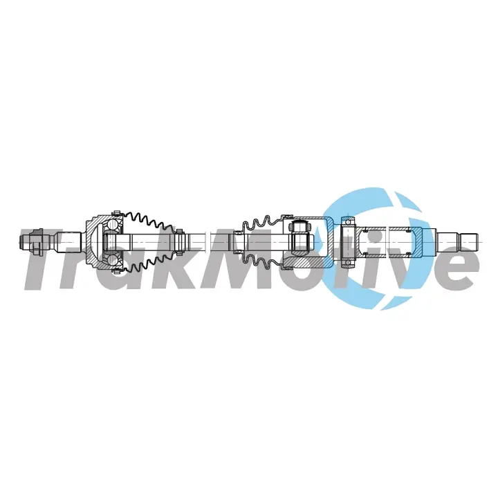 TRAKMOTIVE FORD Напіввісь передня права C-MAX II (DXA/CB7, DXA/CEU) 1.6 LPG 12-19 Trakmotive/Surtrack 302632 (фото 1)