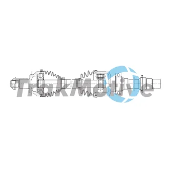 TRAKMOTIVE MAZDA Напіввісь передня права (6-ступенева АКП) CX-5 (KF) 2.0 18- Trakmotive/Surtrack 302641