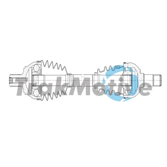 TRAKMOTIVE DB Напіввісь передн. лів. A-CLASS (W177) A 160 18- Trakmotive/Surtrack 302654