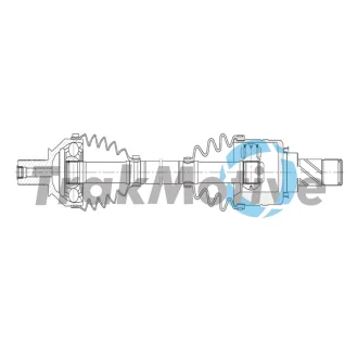 TRAKMOTIVE RENAULT Напіввісь задн. права TWINGO III 1.0 SCe 75 19- Trakmotive/Surtrack 302656