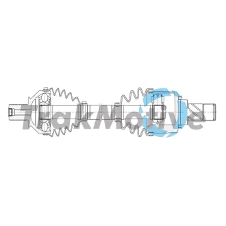 TRAKMOTIVE RENAULT Напіввісь задн. ліва TWINGO III 1.0 SCe 75 19- Trakmotive/Surtrack 302657