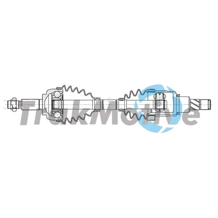 TRAKMOTIVE RENAULT Напіввісь передня ліва CLIO V (B7_) 1.0 TCe 100 (B7MT) 19- Trakmotive/Surtrack 302664 (фото 1)
