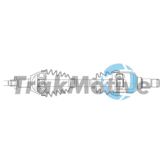 TRAKMOTIVE SKODA Напіввісь передня ліва FABIA IV (PJ3) 1.0 MPI 21-, VW POLO VI (AW1, BZ1, AE1) 1.0 17-21 Trakmotive/Surtrack 302673
