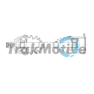 TRAKMOTIVE VW Напіввісь передня права TIGUAN ALLSPACE (BW2, BJ2) 2.0 TDI 4motion 17- Trakmotive/Surtrack 302677