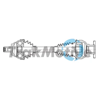 TRAKMOTIVE VW Напіввісь передня ліва TIGUAN (AD1, AX1) 2.0 TDI 4motion 16-24 Trakmotive/Surtrack 302680