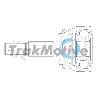 TRAKMOTIVE NISSAN К-кт ШРКШ передн. лів. QASHQAI II 1.6 dCi 13- Trakmotive/Surtrack 400951