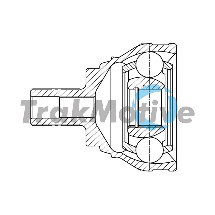 TRAKMOTIVE VW ШРКШ зовнішній к-кт 27/36 зуб. CADDY ALLTRACK 2.0 TDI 15-, SKODA KAROQ (NU7, ND7) 1.5 TSI 17-, SEAT, AUDI Trakmotive/Surtrack 400957 (фото 1)
