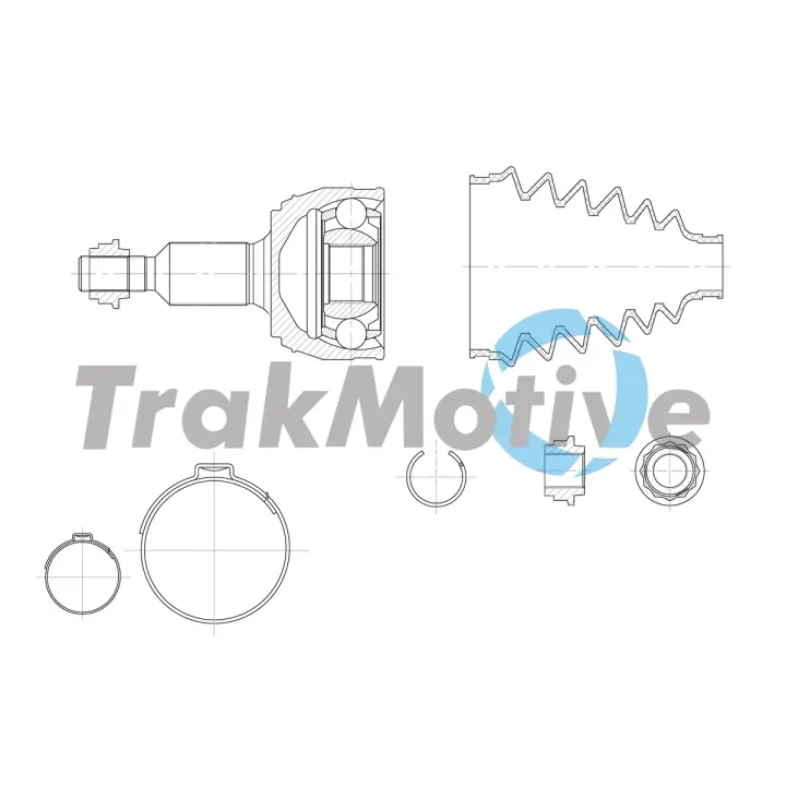 TRAKMOTIVE VW К-кт ШРКШ CADDY III 1.2 TSI 10-15 Trakmotive/Surtrack 400975 (фото 1)
