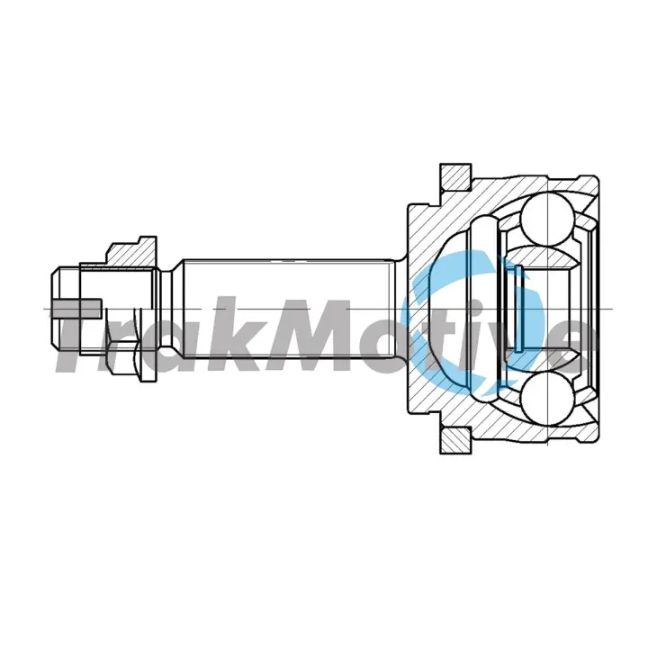 TRAKMOTIVE KIA ШРКШ зовнішній к-кт Rio 1,25 11-, HYUNDAI GETZ (TB) 1.1 02-05 Trakmotive/Surtrack 401006 (фото 1)